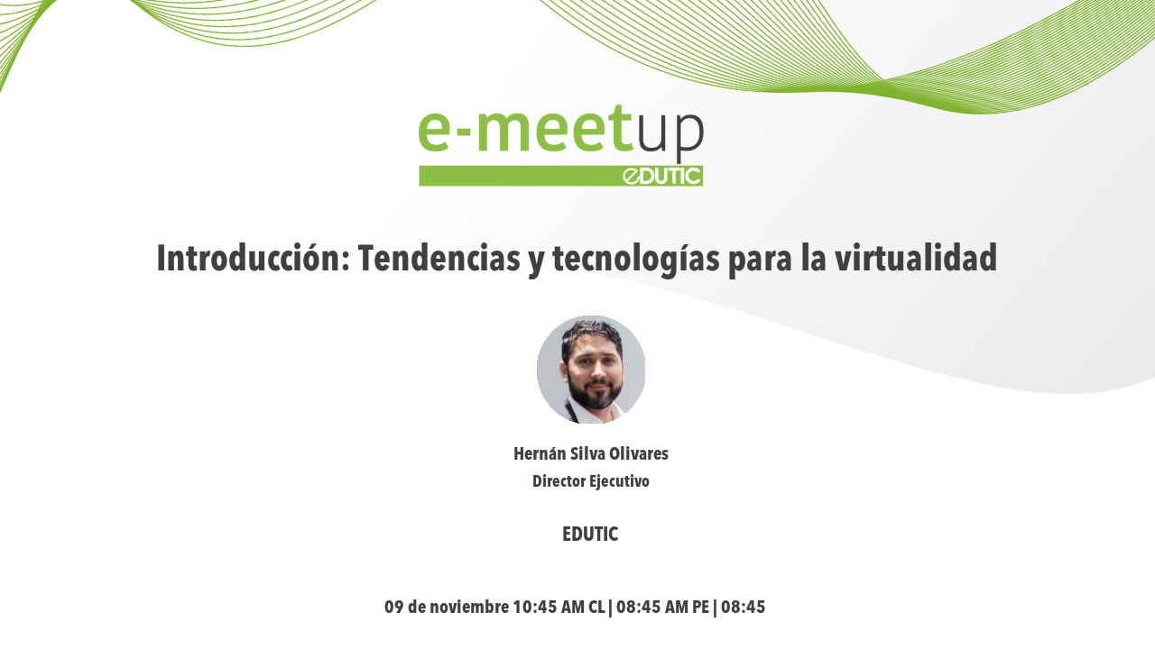 Video Introducción: Tendencias y tecnologías para la virtualidad